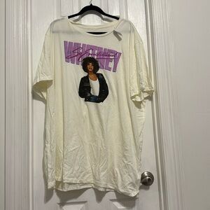 Whitey Houston tshirt - so emotional